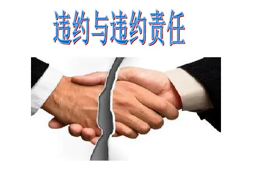 违约与违约责任最新PPT课件