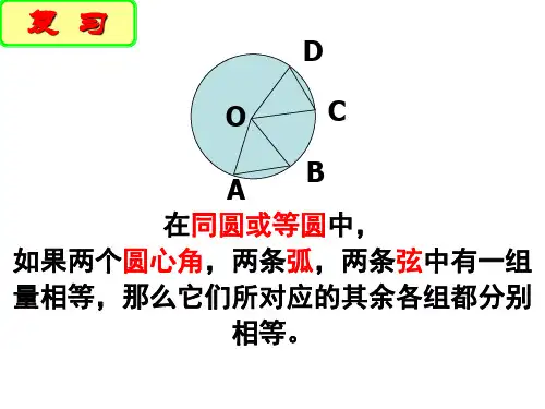 苏科版数学九年级上册《圆的对称性》教学课件