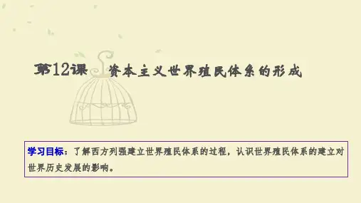 【精准备课】《资本主义世界殖民体系的形成》名师课件