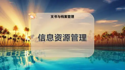 信息资源管理