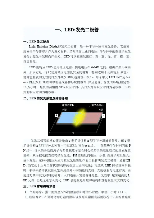 LED(发光二极管)和激光器