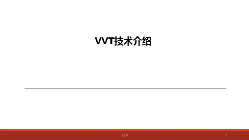 VVT技术介绍(技术专攻)