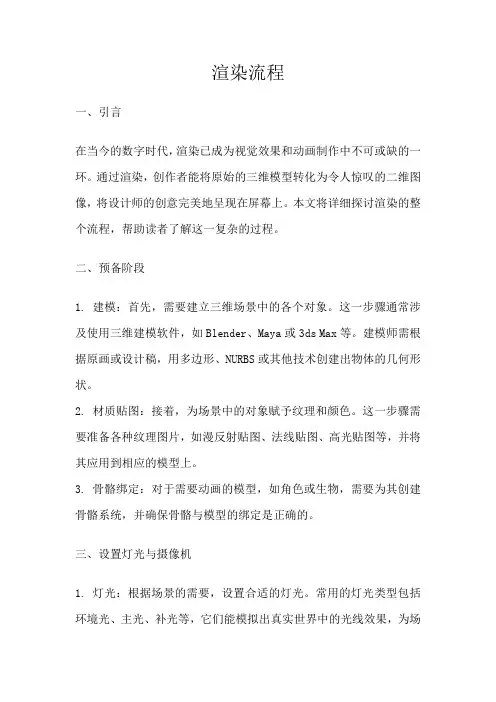 su渲染流程