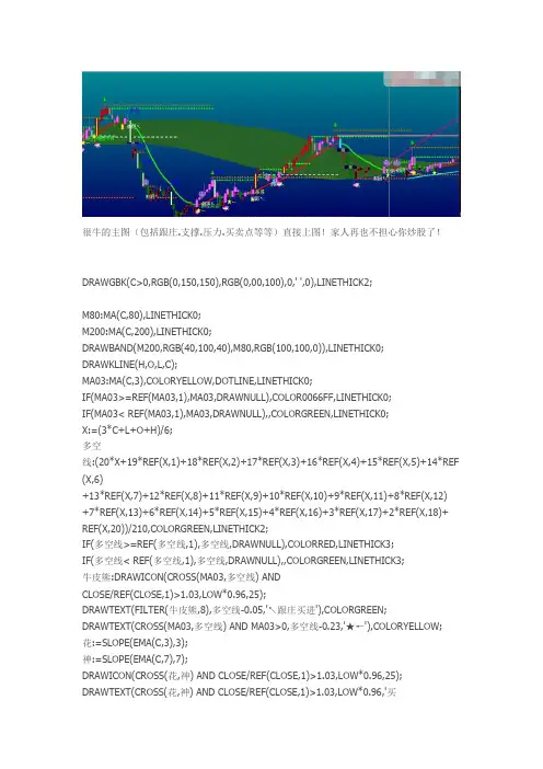 很牛的主图时间之窗通达信指标公式源码