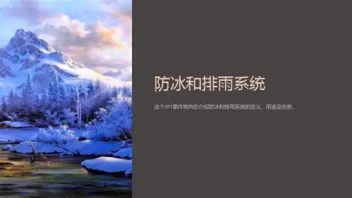 《防冰和排雨系统》课件