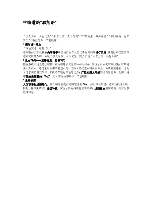 中新生态城案例特色分析