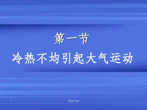 《大气受热过程》PPT课件