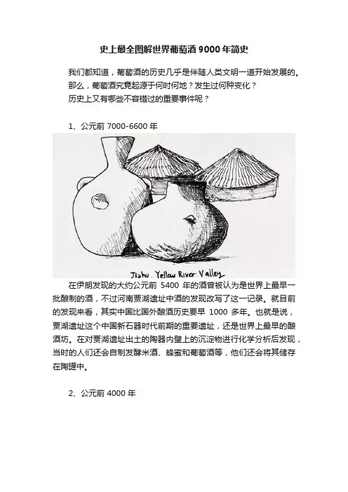 史上最全图解世界葡萄酒9000年简史