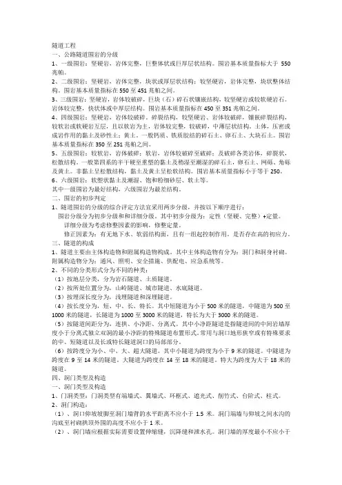隧道工程