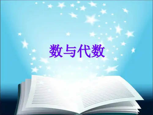《数与代数》