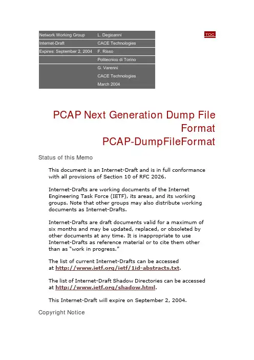 pcapng格式解析