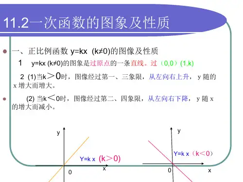 一次函数的性质人教版八年级
