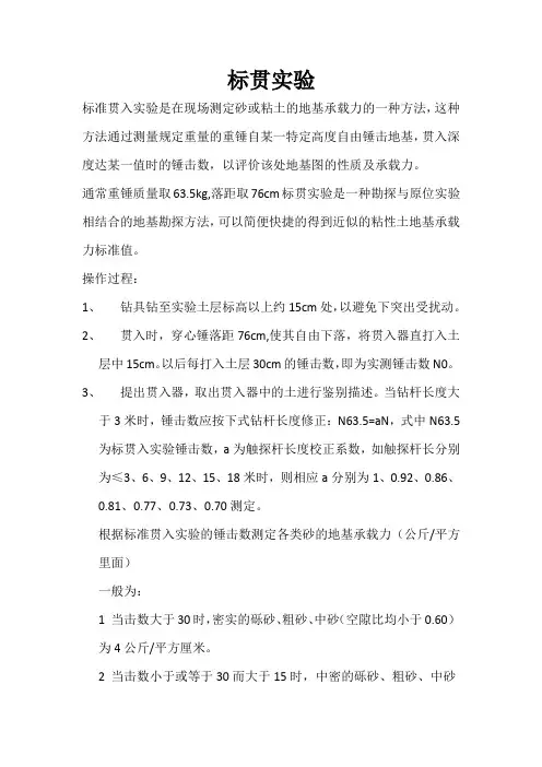标惯实验