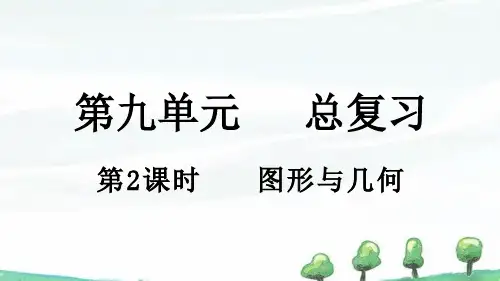 2024年秋新北师大版一年级上册数学 总复习(2) 图形与几何 教学课件