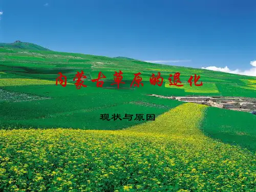 草原退化、荒漠化