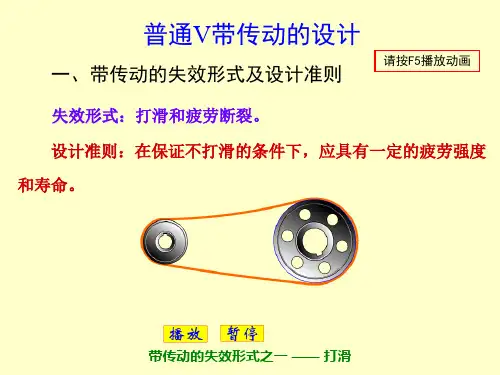 带传动设计技巧(很实用的)