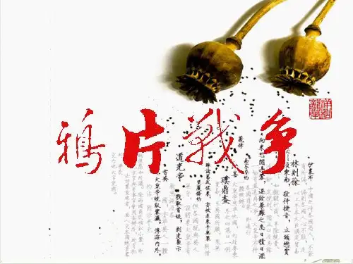岳麓版《鸦片战争》ppt优质课件