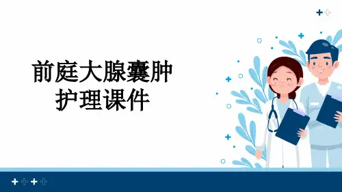 前庭大腺囊肿护理课件