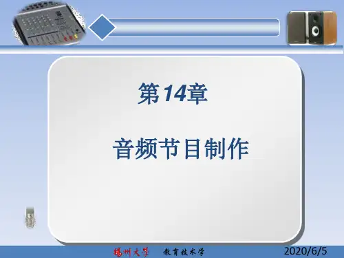 音频节目制作 