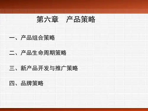 6.3最新市场营销基础对口张润琴教案课件讲义