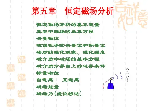 恒定磁场分析