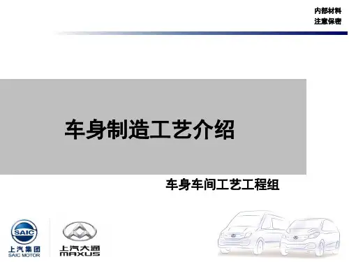 车身工艺介绍2016