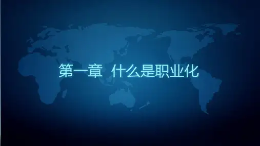 职业化精神