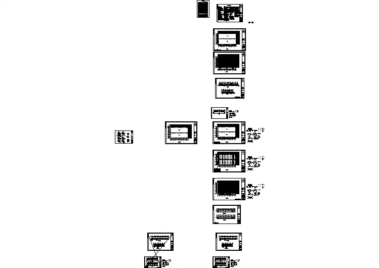 华艺石材结构建筑方案CAD施工设计图纸