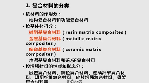 复合材料的成形工艺PPT课件