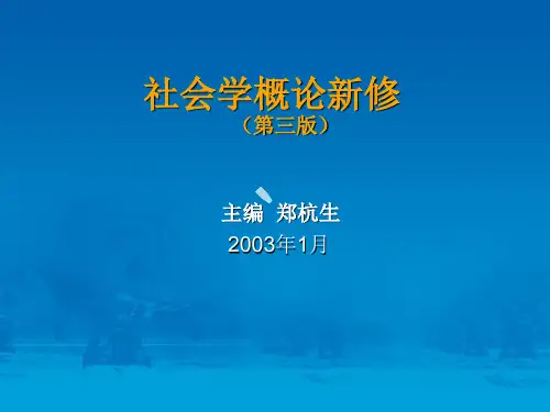 社会学的研究对象