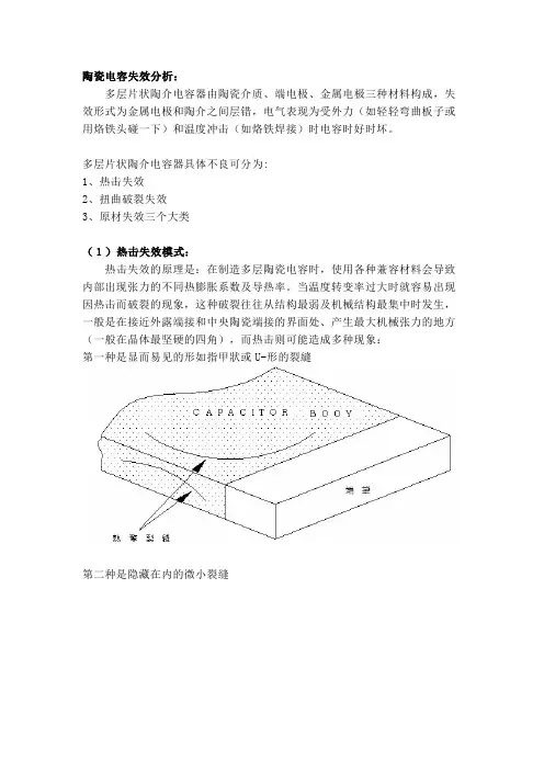 电容失效分析详解