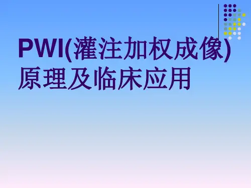 MR脑灌注成像