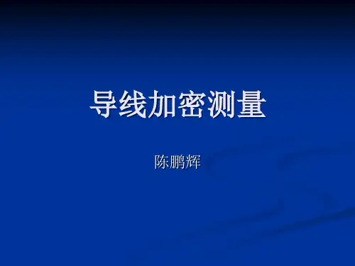 (完整版)导线水准加密及控制测量