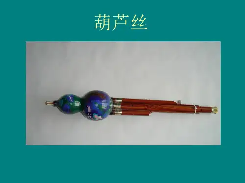 葫芦丝课件