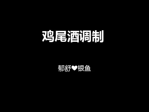 鸡尾酒调制 50种
