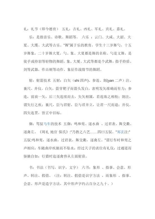 六艺、六义、十三经、二十四史