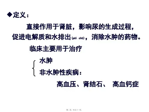 药理利尿药与脱水药ppt39998