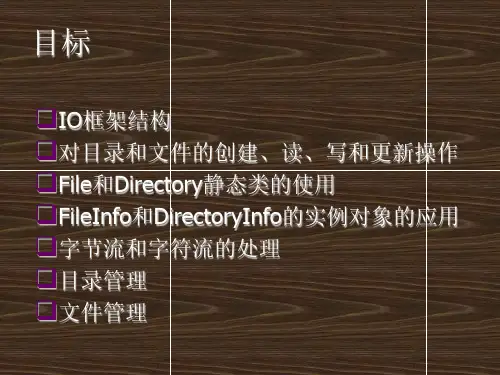 第11章文件操作和输入输出流18页PPT