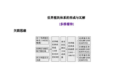 高三总复习历史课件 世界殖民体系的形成与瓦解