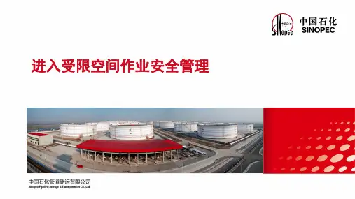 进入受限空间作业安全管理PPT课件