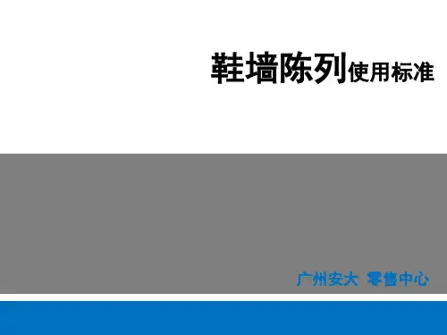 鞋墙陈列标准