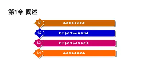 《统计学基础》高职教学PPT课件