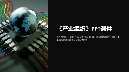 《产业组织》课件