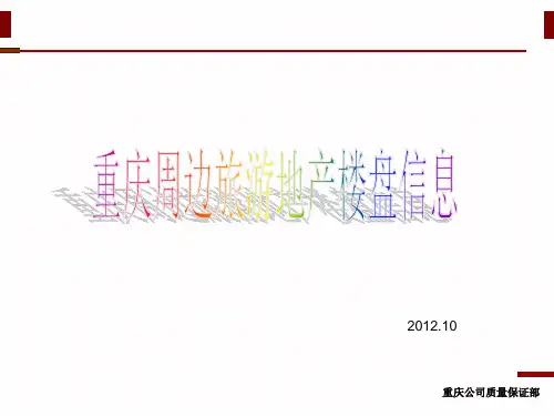 重庆旅游地产状况