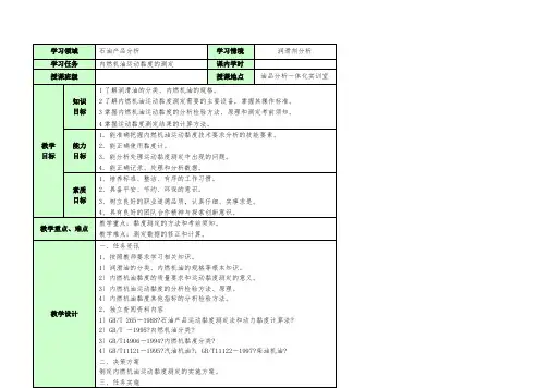 工业分析技术专业《4.1.3电子教案》