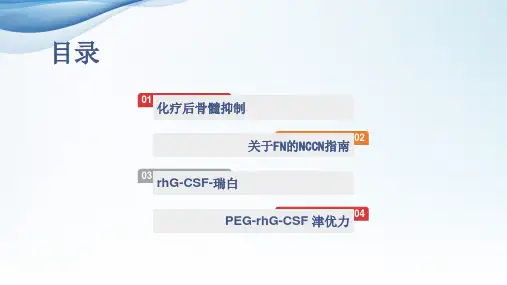 医学化疗后骨髓抑制
