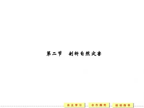 2013-2014学年高二地理配套课件：1[1].2 剖析自然灾害(鲁教版选修五)