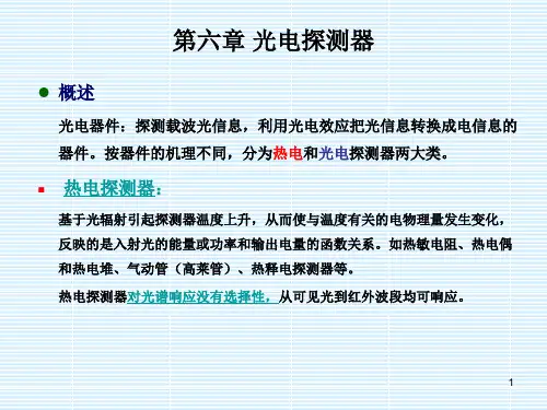 光电探测器分解