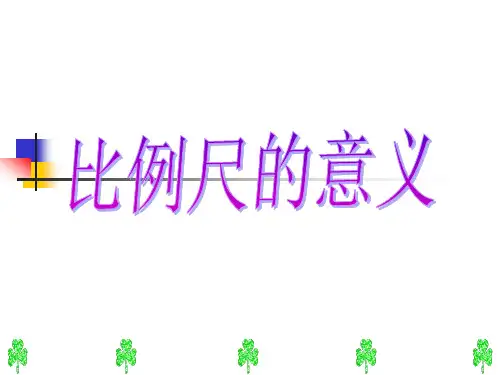 比例尺意义 (1)