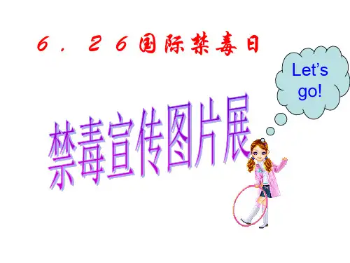 禁毒教育主题班会《6.26禁毒宣传》ppt课件